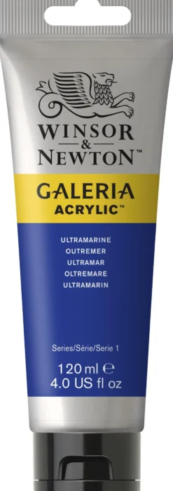 Farba akrylowa Galeria - Winsor & Newton - Ultramarine, 120 ml