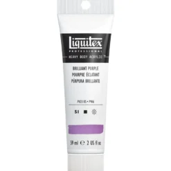 Farba akrylowa Heavy Body - Liquitex - Brilliant Purple, 59 ml