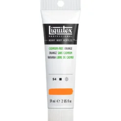 Farba akrylowa Heavy Body - Liquitex - Cadmium Free Orange, 59 ml