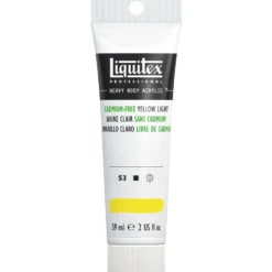Farba akrylowa Heavy Body - Liquitex - Cadmium Free Yellow Light, 59 ml