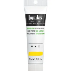 Farba akrylowa Heavy Body - Liquitex - Cadmium Free Yellow Medium, 59 ml