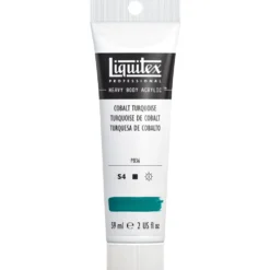 Farba akrylowa Heavy Body - Liquitex - Cobalt Turquoise, 59 ml