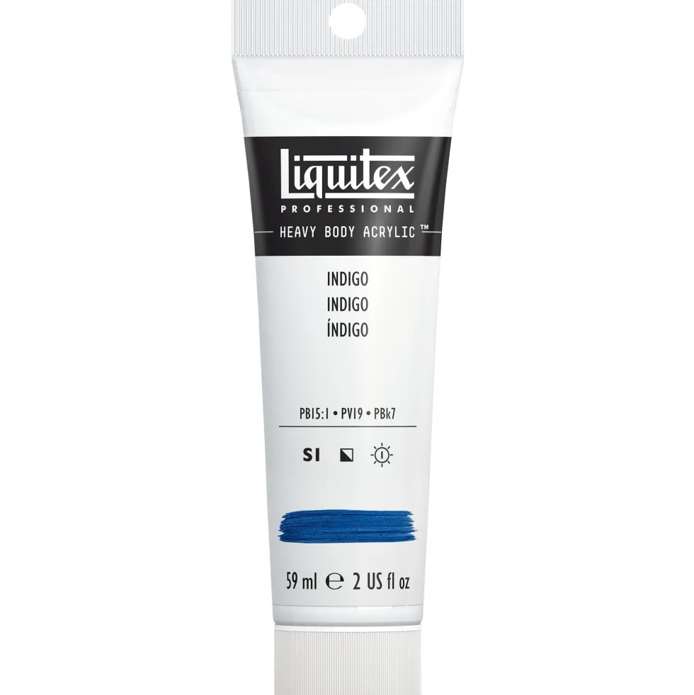 Farba akrylowa Heavy Body - Liquitex - Indigo Row, 59 ml