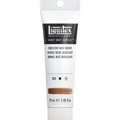 Farba akrylowa Heavy Body - Liquitex - Iridescent Rich Bronze, 59 ml