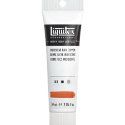Farba akrylowa Heavy Body - Liquitex - Iridescent Rich Copper, 59 ml