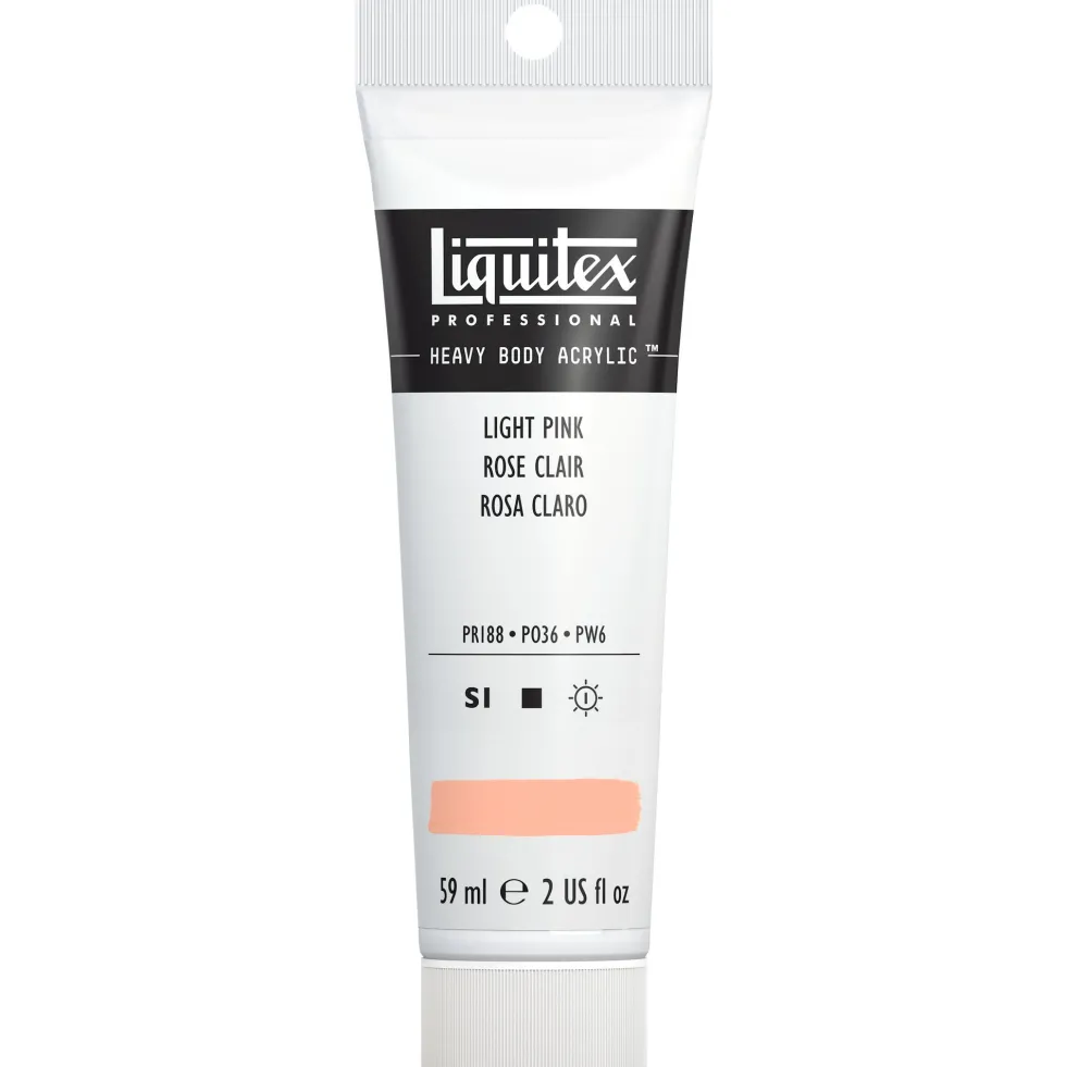 Farba akrylowa Heavy Body - Liquitex - Light Pink, 59 ml