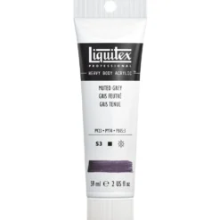 Farba akrylowa Heavy Body - Liquitex - Muted Grey, 59 ml