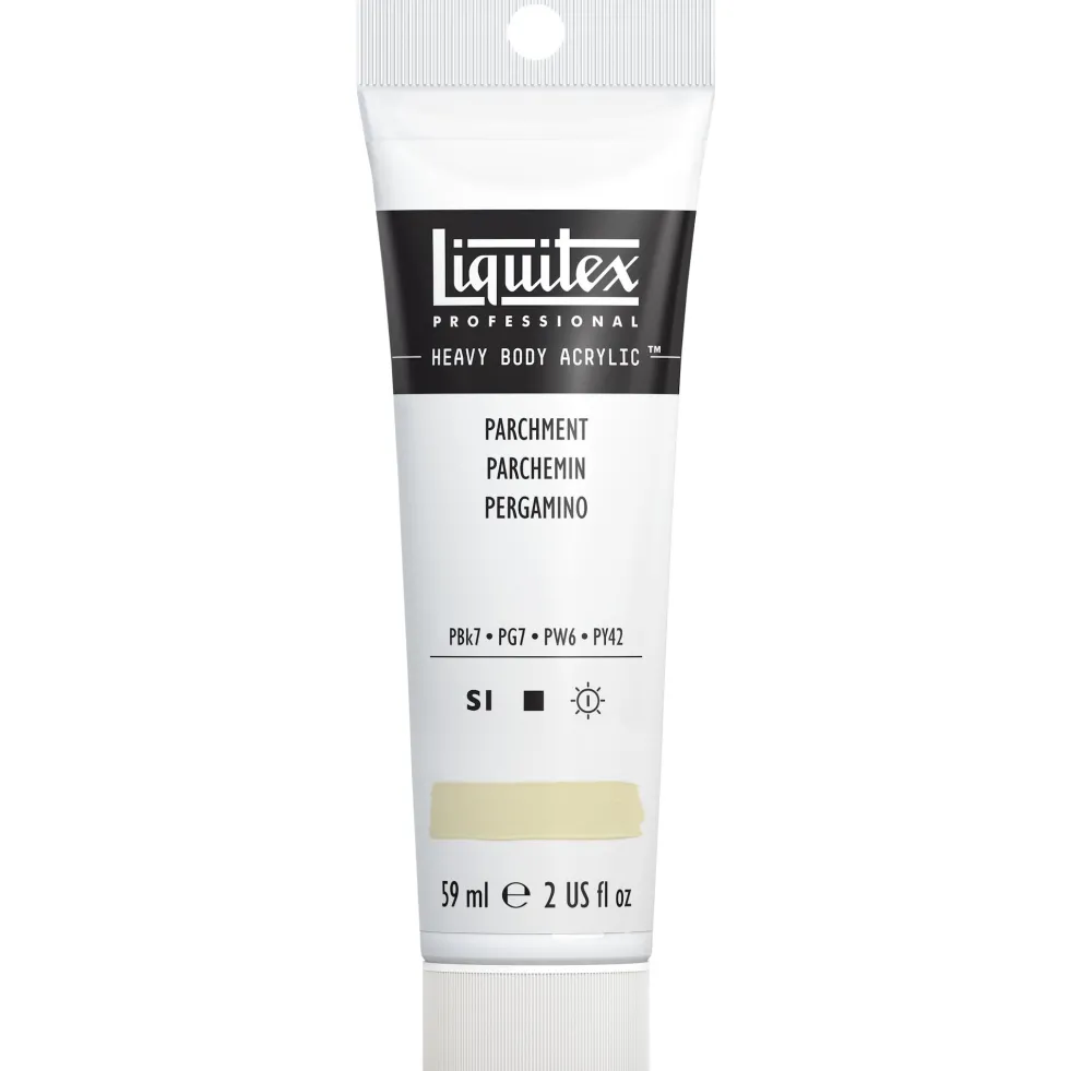 Farba akrylowa Heavy Body - Liquitex - Parchment, 59 ml