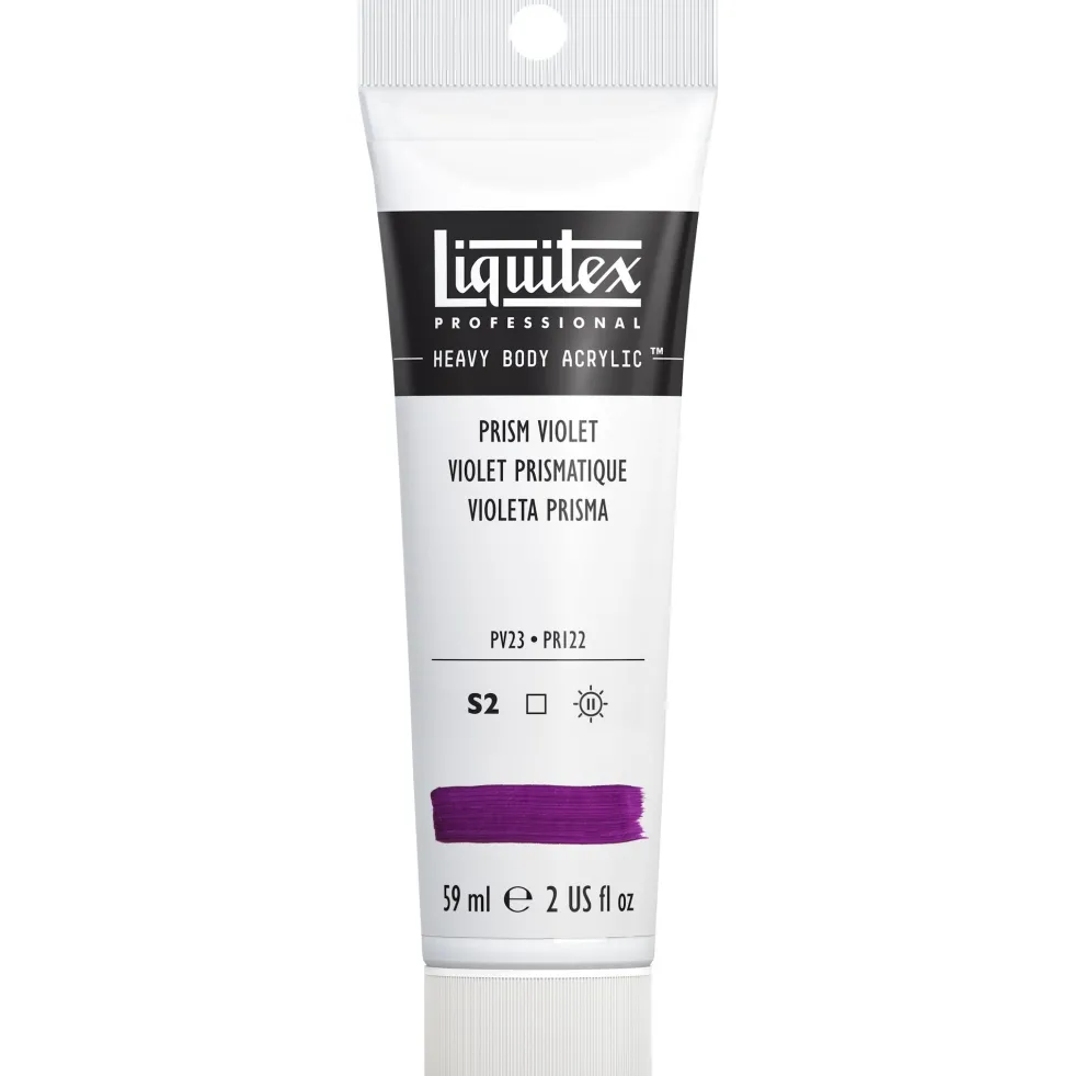 Farba akrylowa Heavy Body - Liquitex - Prism Violet, 59 ml