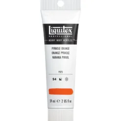 Farba akrylowa Heavy Body - Liquitex - Pyrrole Orange, 59 ml