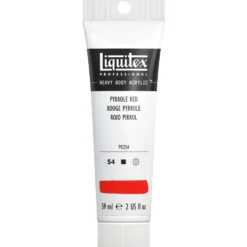 Farba akrylowa Heavy Body - Liquitex - Pyrrole Red, 59 ml
