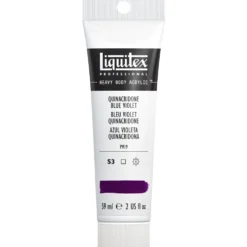 Farba akrylowa Heavy Body - Liquitex - Quinacridone Blue Violet, 59 ml