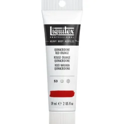 Farba akrylowa Heavy Body - Liquitex - Quinacridone Red Orange, 59 ml