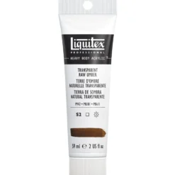 Farba akrylowa Heavy Body - Liquitex - Transparent Raw Umber, 59 ml