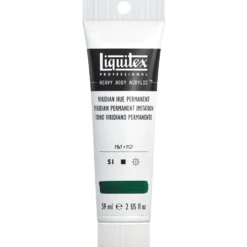 Farba akrylowa Heavy Body - Liquitex - Viridian Hue Permanent, 59 ml