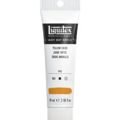 Farba akrylowa Heavy Body - Liquitex - Yellow Oxide, 59 ml