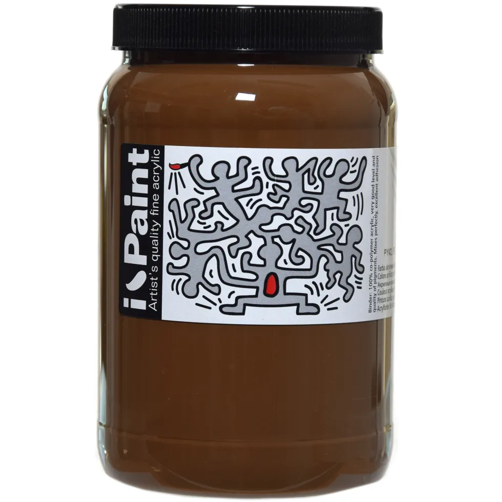 Farba akrylowa I-Paint - Renesans - 14, natural umber, 500 ml