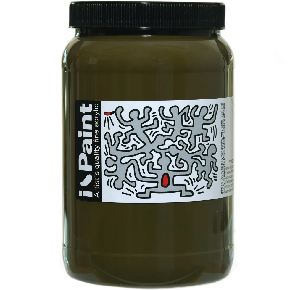 Farba akrylowa I-Paint - Renesans - 17, sap green, 500 ml