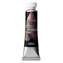 Farba akrylowa Iridescence Acrylic - Holbein - 877, Chromashine Pink, 5 ml