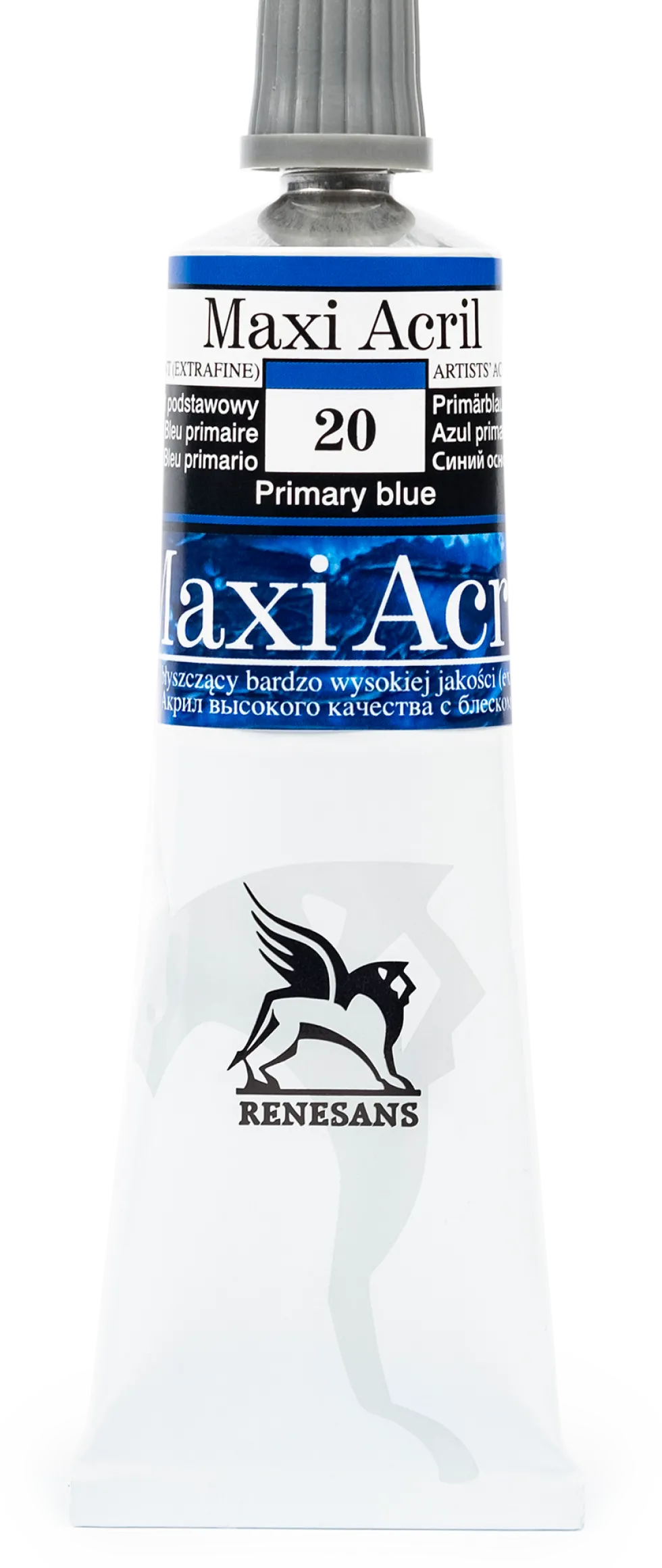 Farba akrylowa Maxi Acril - Renesans - błękit podstawowy, 60 ml