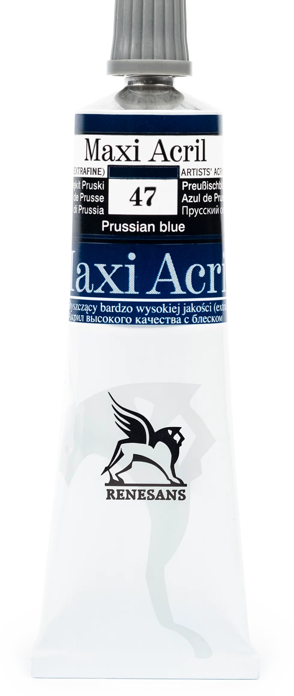Farba akrylowa Maxi Acril - Renesans - 47, Prussian blue, 60 ml