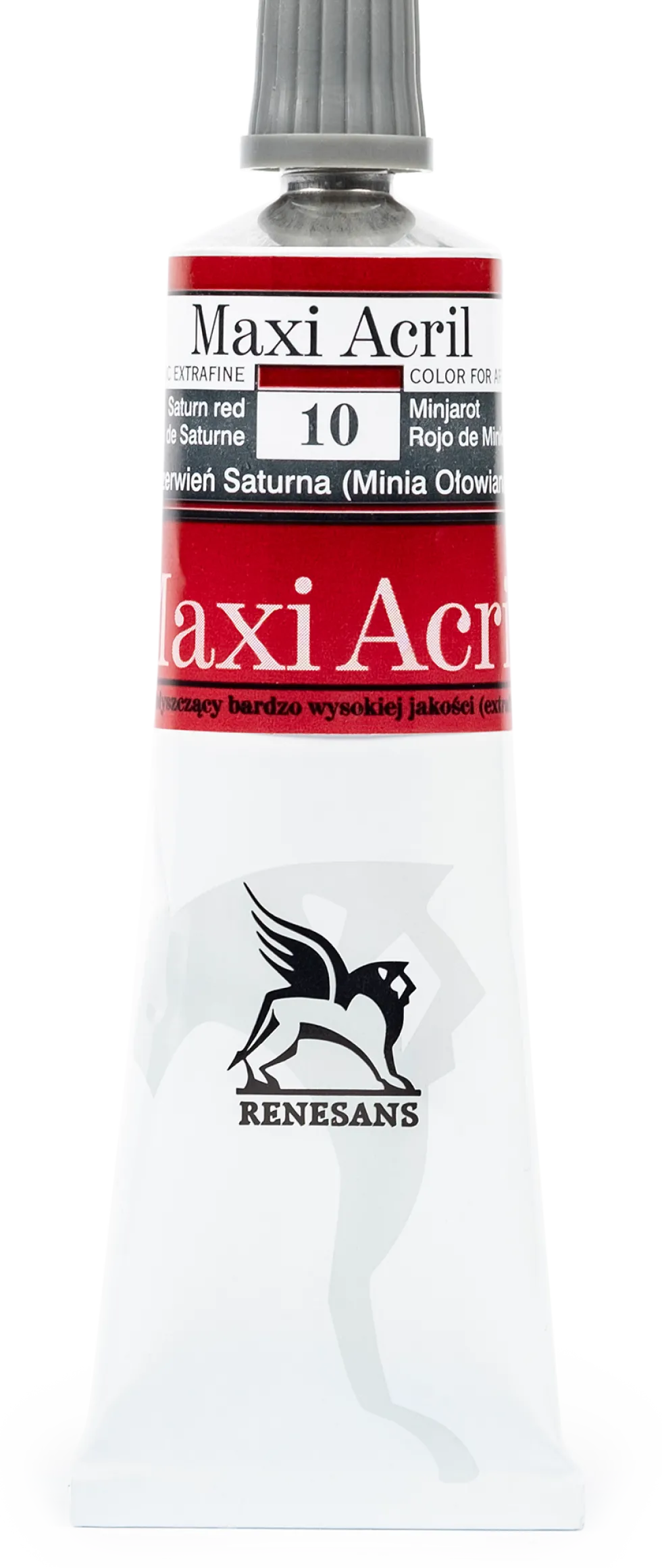 Farba akrylowa Maxi Acril - Renesans - 10, Saturn red, 60 ml