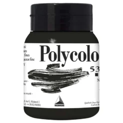 Farba akrylowa Polycolor - Maimeri - 530, Black, 500 ml