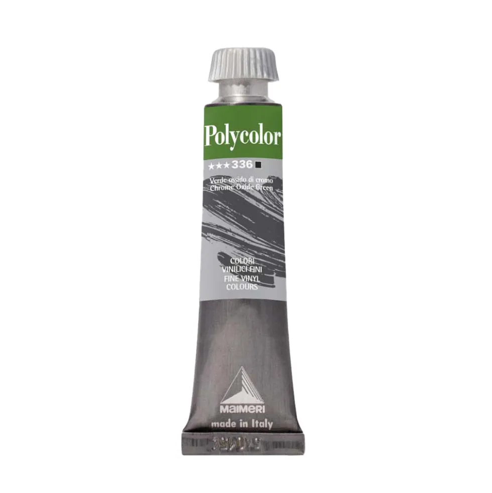 Farba akrylowa Polycolor - Maimeri - 336, Chrome Oxide Green, 20 ml