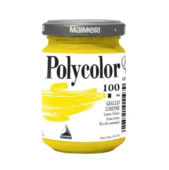 Farba akrylowa Polycolor - Maimeri - 100, Lemon Yellow, 140 ml