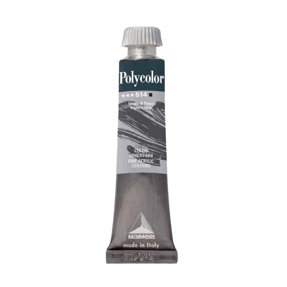 Farba akrylowa Polycolor - Maimeri - 514, Payne's Grey, 20 ml