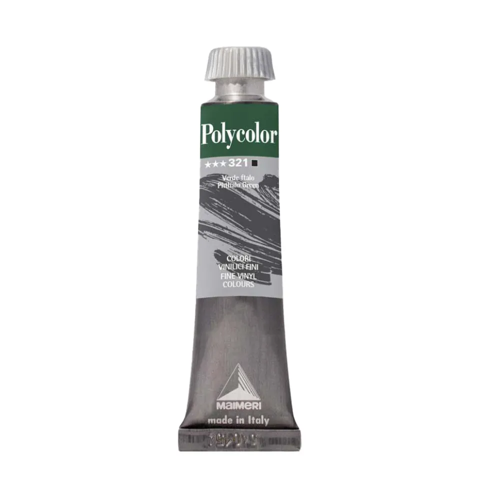 Farba akrylowa Polycolor - Maimeri - 321, Phthalo Green, 20 ml
