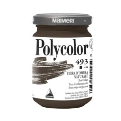 Farba akrylowa Polycolor - Maimeri - 493, Raw Umber, 140 ml
