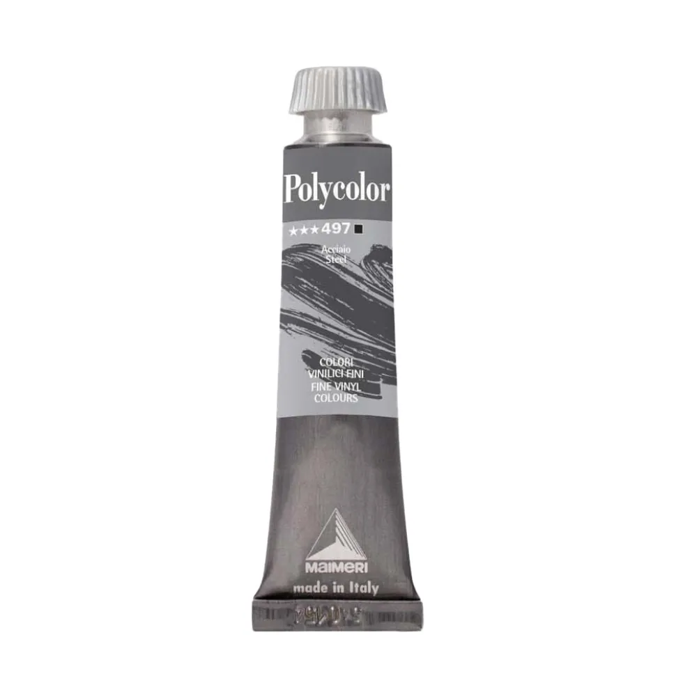 Farba akrylowa Polycolor - Maimeri - 497, Steel, 20 ml
