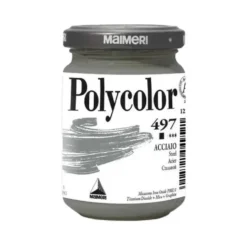 Farba akrylowa Polycolor - Maimeri - 497, Steel, 140 ml