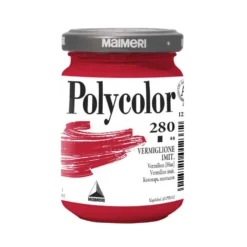 Farba akrylowa Polycolor - Maimeri - 280, Vermilion Hue, 140 ml