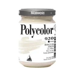 Farba akrylowa Polycolor - Maimeri - 020, Zinc White, 140 ml