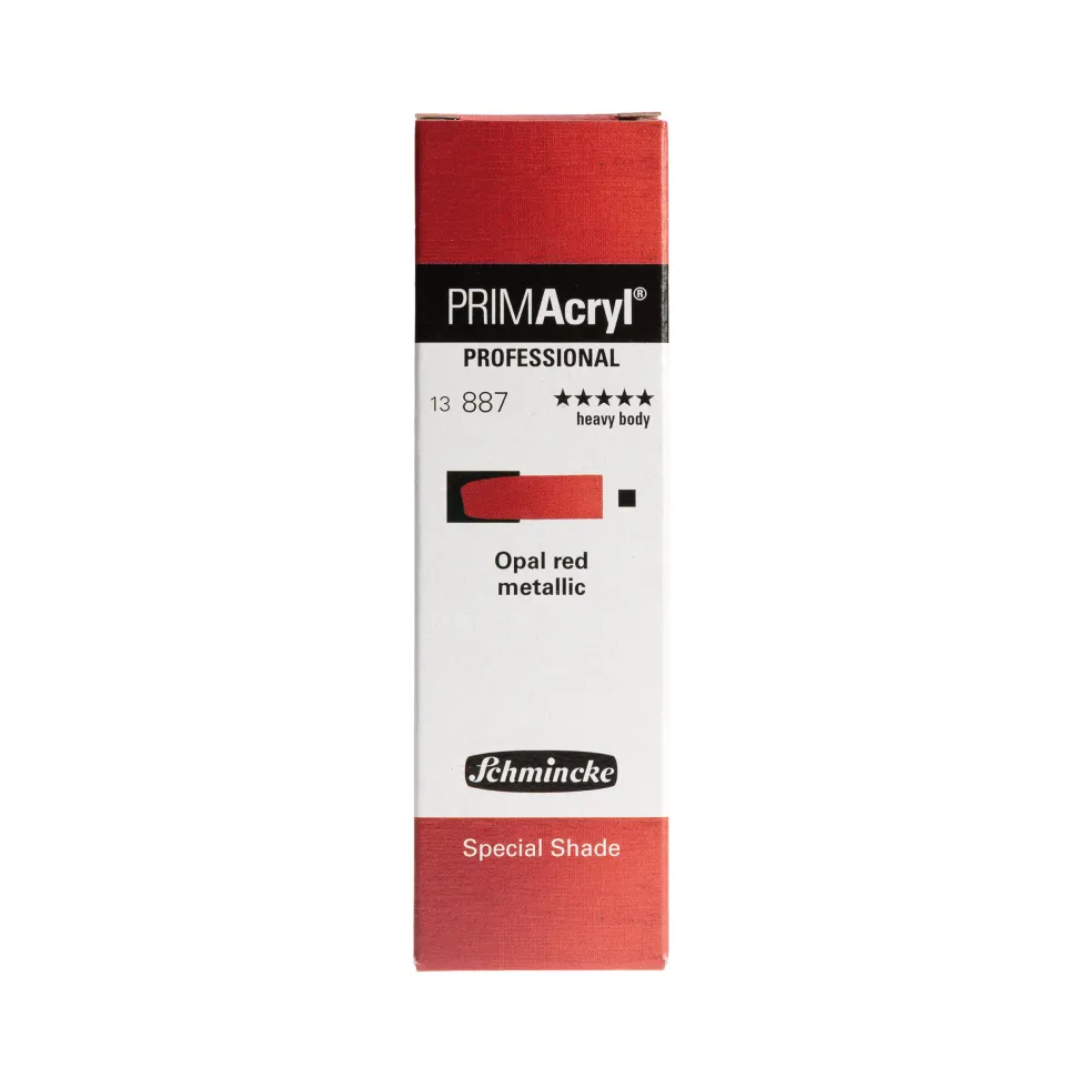 Farba akrylowa PRIMAcryl - Schmincke - 887 Opal Red Metallic 35 ml