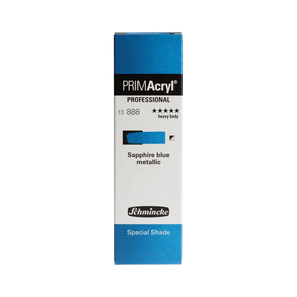 Farba akrylowa PRIMAcryl - Schmincke - 888 Sapphire Blue Metallic 60 ml