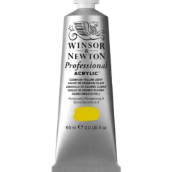 Farba akrylowa Professional Acrylic - Winsor & Newton - Cadmium Yellow Light, 60 ml