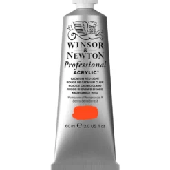 Farba akrylowa Professional Acrylic - Winsor & Newton - Cadmium Red Light, 60 ml