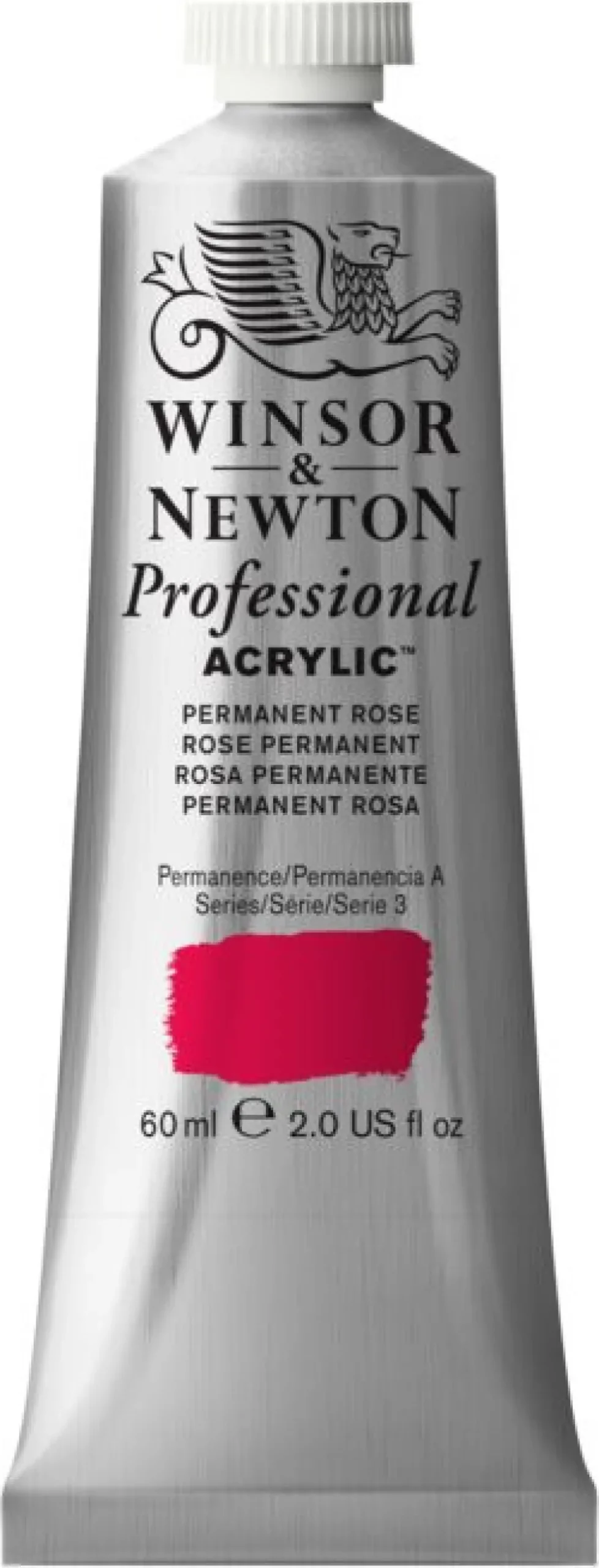 Farba akrylowa Professional Acrylic - Winsor & Newton - Permanent Alizarin Crimson, 60 ml