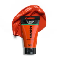 Farba akrylowa - Reeves - Orange, 75 ml