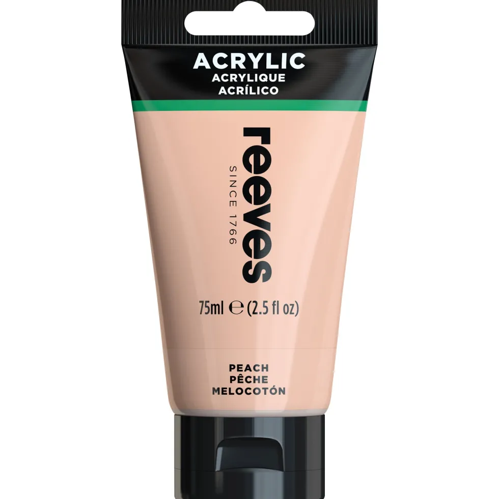 Farba akrylowa - Reeves - Peach, 75 ml