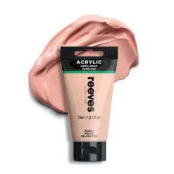 Farba akrylowa - Reeves - Peach, 75 ml