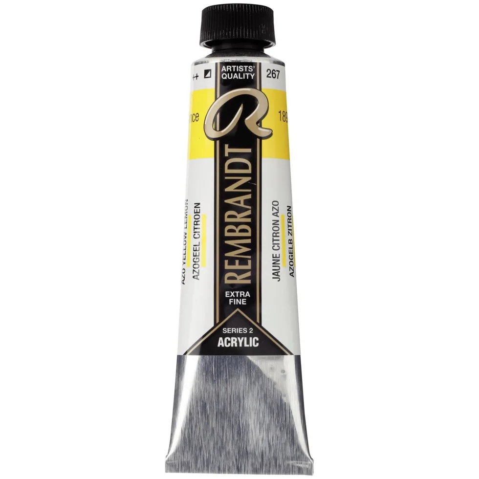 Farba akrylowa - Rembrandt - Azo Yellow Lemon, 40 ml