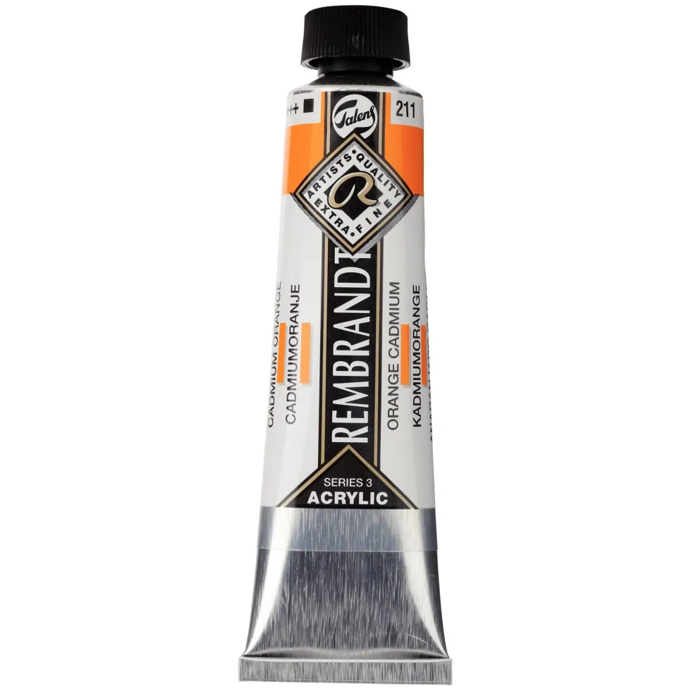 Farba akrylowa - Rembrandt - Cadmium Orange, 40 ml