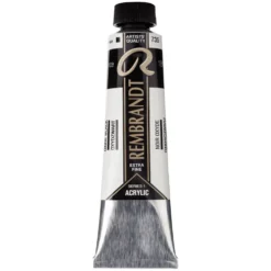 Farba akrylowa - Rembrandt - Oxide Black, 40 ml