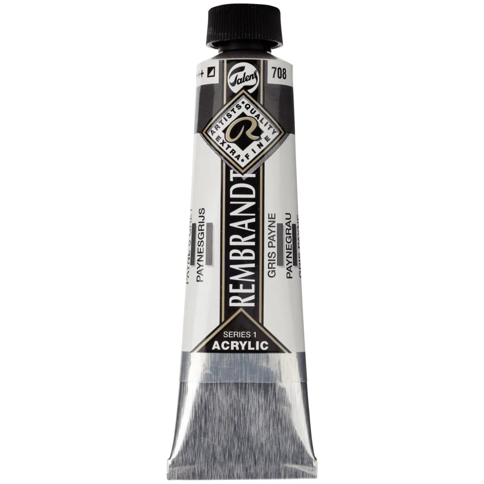 Farba akrylowa - Rembrandt - Payne's Grey, 40 ml