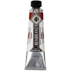 Farba akrylowa - Rembrandt - Transparent Oxide Brown, 40 ml