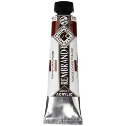 Farba akrylowa - Rembrandt - Transparent Oxide Red, 40 ml